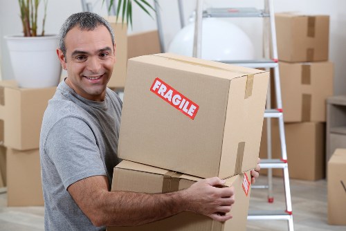 Man with a van vehicle ready for a local move in Brent