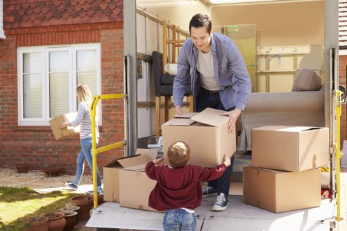 Office removal team planning a business move in Brent