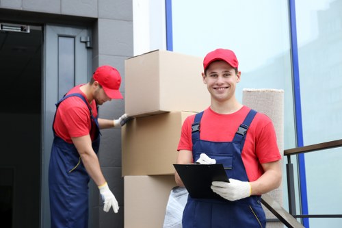 Man and van service helping with a local move in Brent
