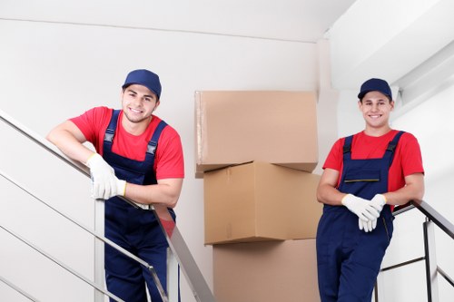 Local removals team navigating access and parking in Brent