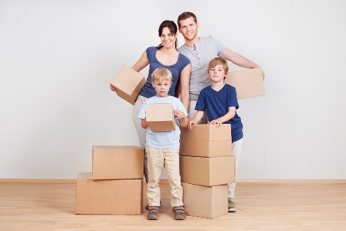 Checklist and packing materials for preparing a house move in Brent