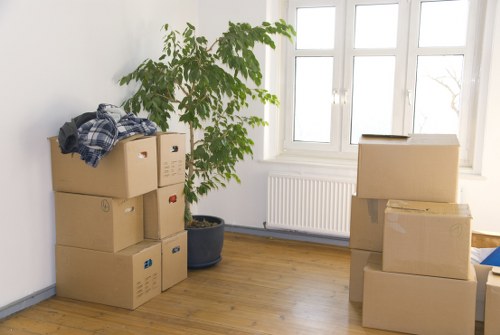 Local removals support for a residential flat relocation in Brent