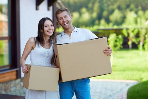 Careful bulky furniture collection in Brent with access planning