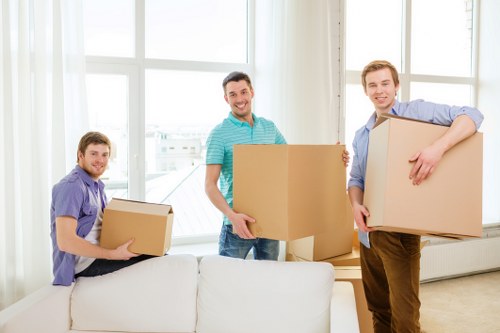 Reliable movers supporting a residential move in Brent