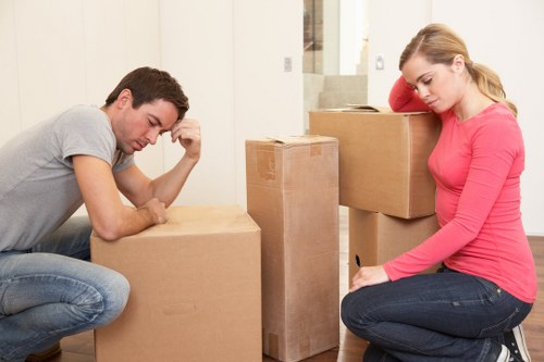 Assisted furniture loading for a Brent house or flat move