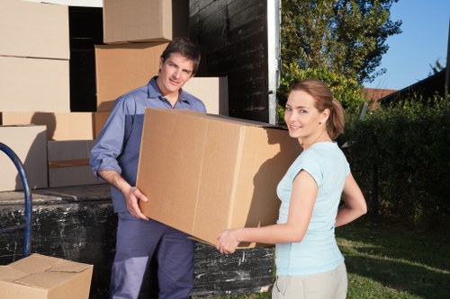 Loading and access planning for a business relocation in Brent