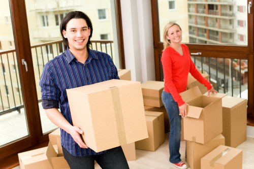 Completed flat removals service for a move within Brent and nearby areas